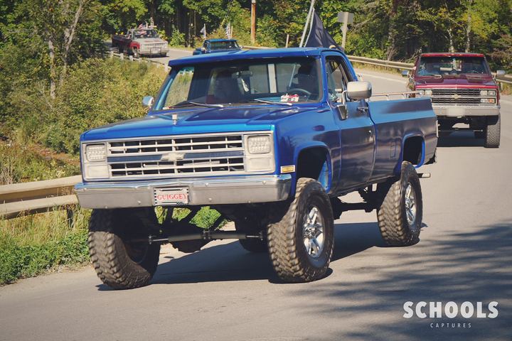 Blue lifted